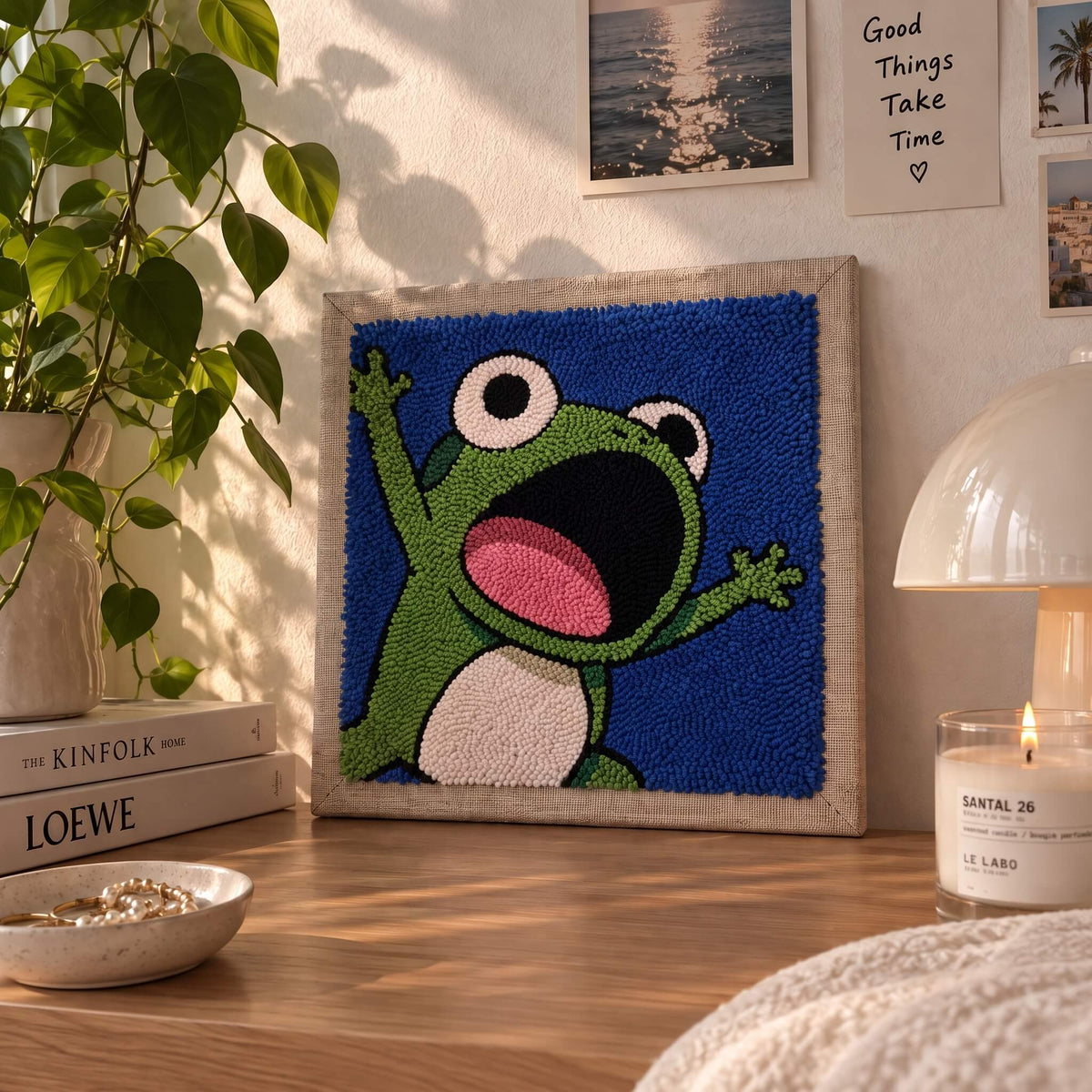 "Froggo" DIY Punch Needle Kit