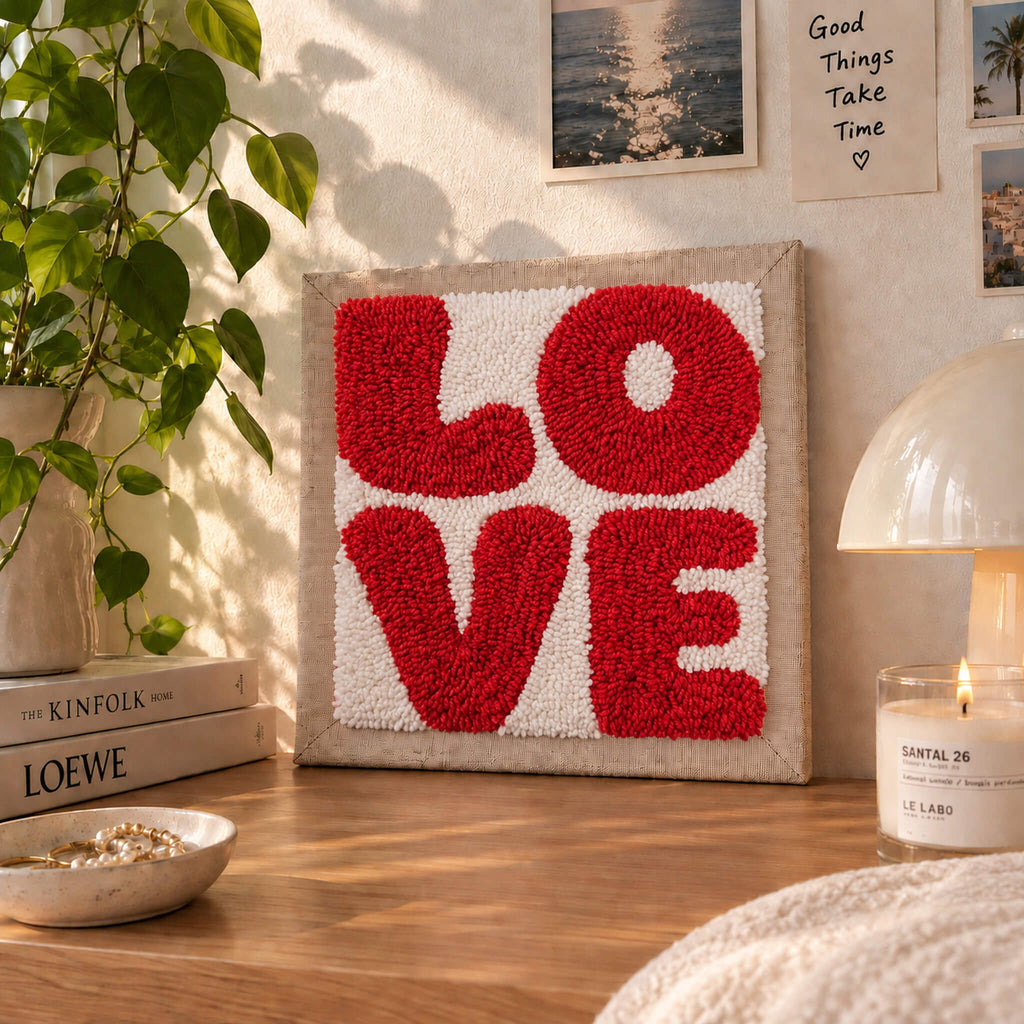 "love" DIY Punch Needle Kit