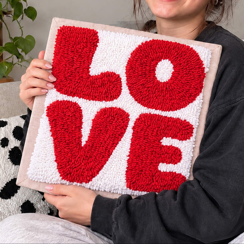 "love" DIY Punch Needle Kit