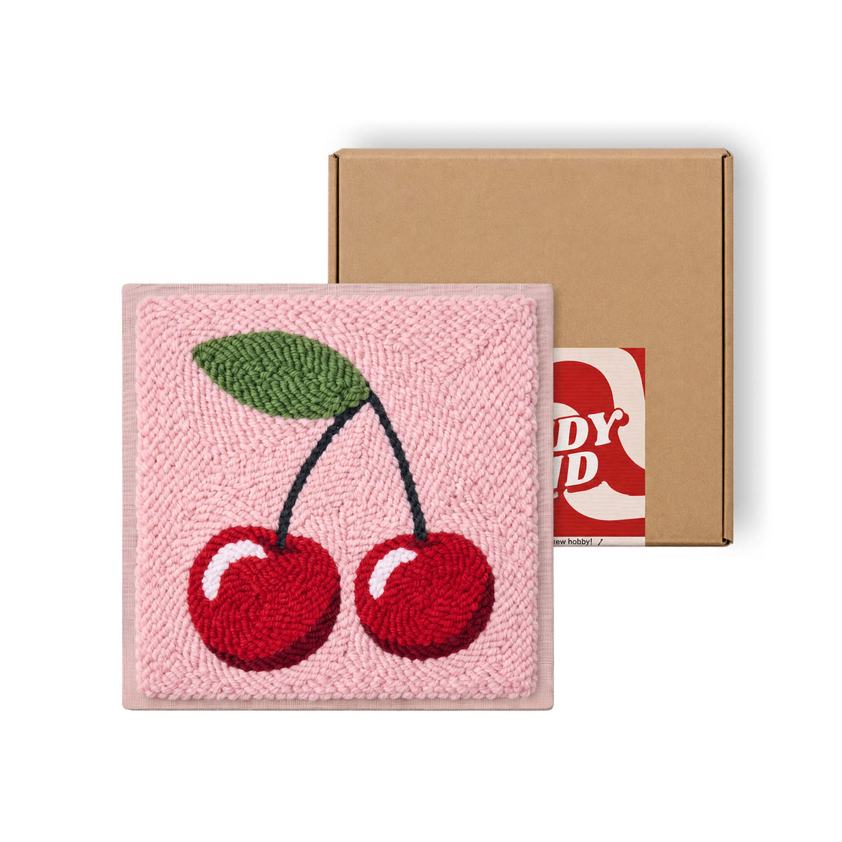 "Sweet Cherries" DIY Punch Needle Kit